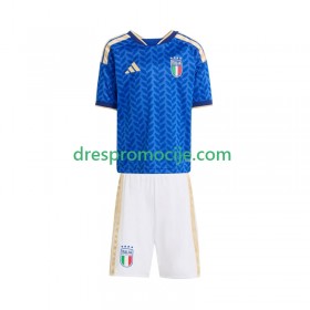 Italija Dres Dječji Domaći Svjetsko prvenstvo 2026 Kratkih Rukava